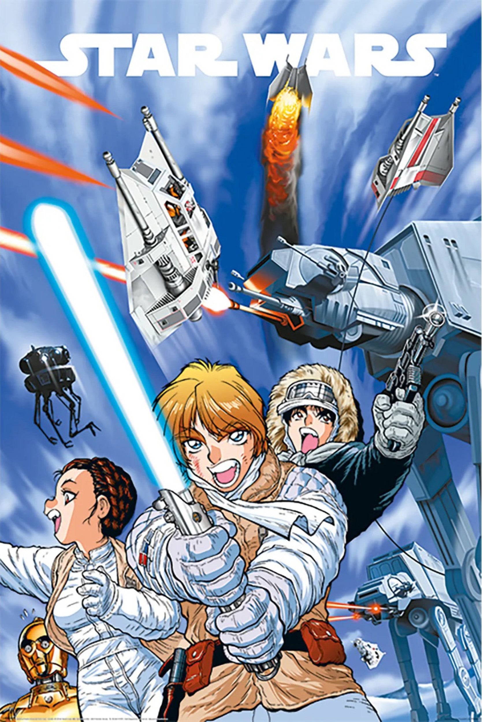 Poster-Star-Wars-Manga-Madness