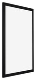 Tucson Aluminium Photo Frame 20x28cm Black Brushed Front Oblique | Yourdecoration.co.uk