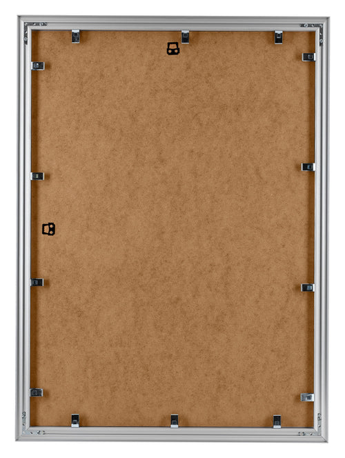 Tucson Aluminium Photo Frame 25x35cm Silver Brushed Back | Yourdecoration.co.uk