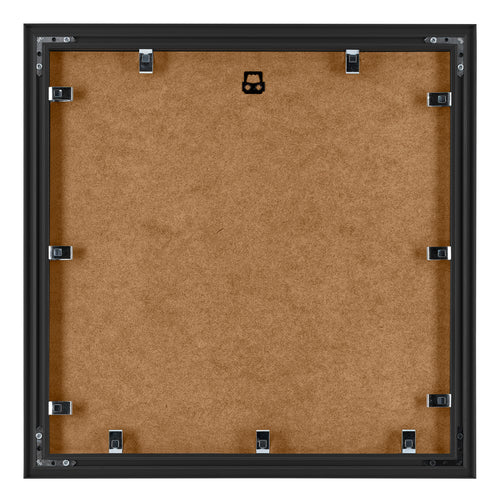 Tucson Aluminium Photo Frame 30x30cm Black Brushed Back | Yourdecoration.co.uk