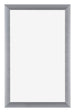 Tucson Aluminium Photo Frame 30x50cm Silver Brushed Front | Yourdecoration.co.uk