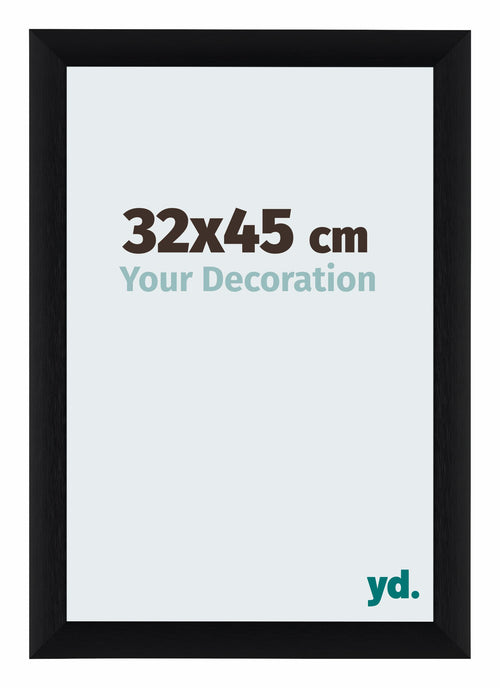 Tucson Aluminium Photo Frame 32x45cm Black Brushed Front Size | Yourdecoration.co.uk