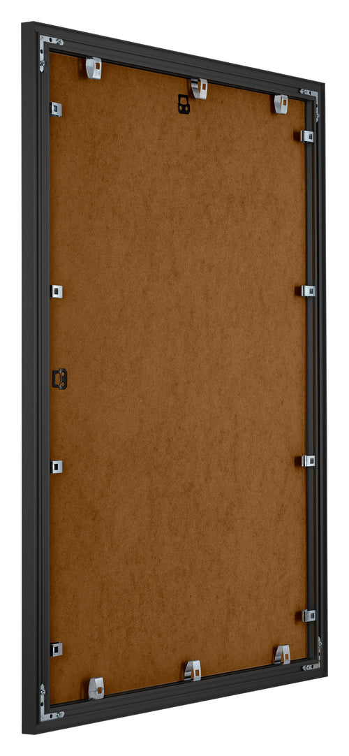 Tucson Aluminium Photo Frame 35x50cm Black Brushed Back Oblique | Yourdecoration.co.uk