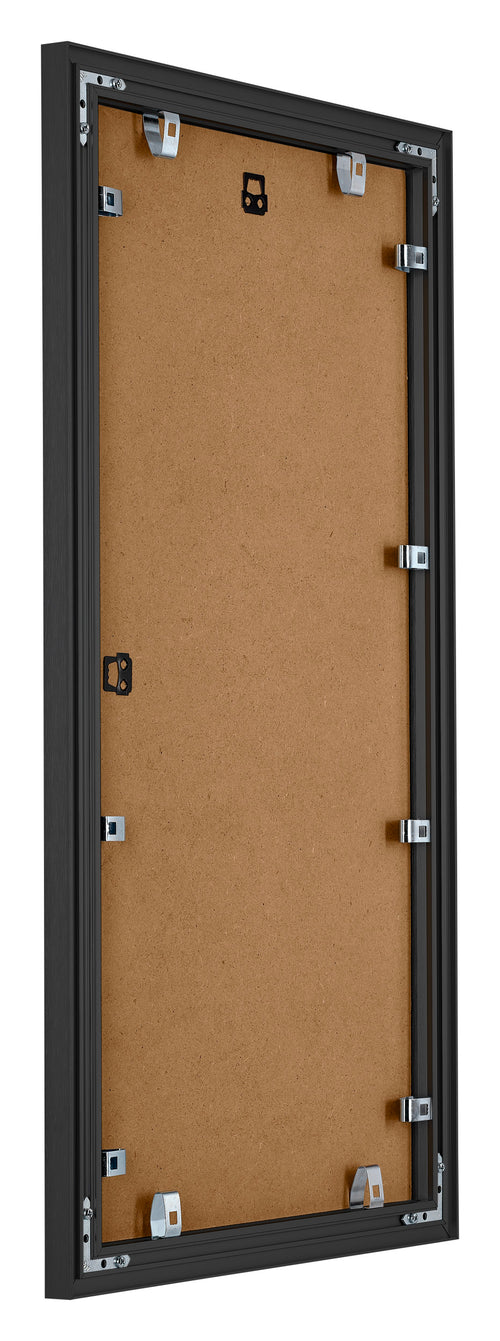 Tucson Aluminium Photo Frame 40x70cm Black Brushed Back Oblique | Yourdecoration.co.uk