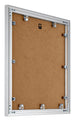 Tucson Aluminium Photo Frame 50x50cm Silver Brushed Back Oblique | Yourdecoration.co.uk