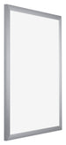 Tucson Aluminium Photo Frame 60x84cm Silver Brushed Front Oblique | Yourdecoration.co.uk