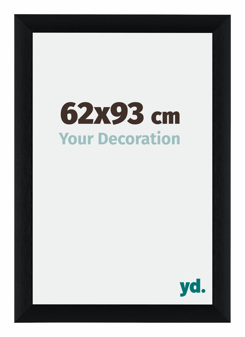 Tucson Aluminium Photo Frame 62x93cm Black Brushed Front Size | Yourdecoration.co.uk