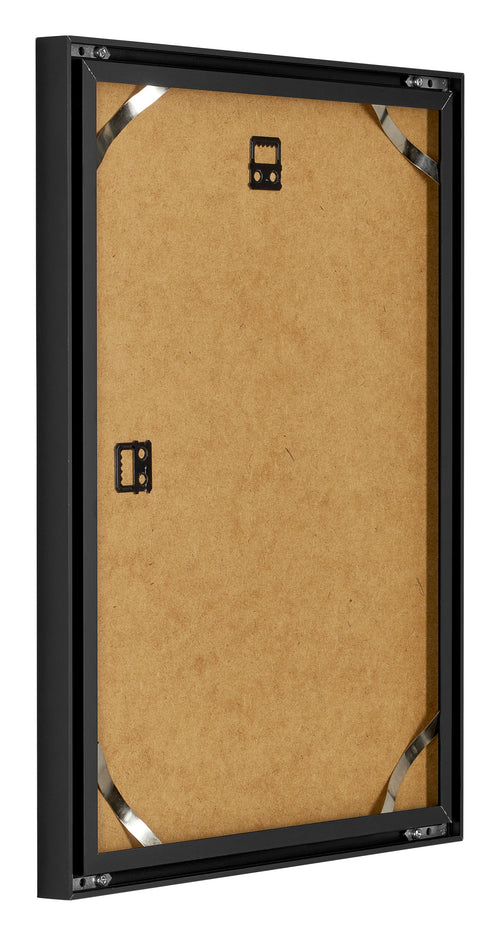 Virginia Aluminium Photo Frame 36x48cm Black Back Oblique | Yourdecoration.co.uk