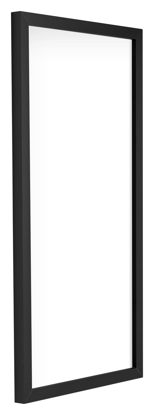 Virginia Aluminium Photo Frame 50x100cm Black Front Oblique | Yourdecoration.co.uk