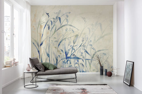 Wall Mural Aquarel Field 300x250cm FLX6 043 Interior | Yourdecoration.co.uk