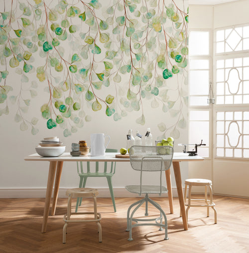 Wall Mural Douche de Feuilles 300x250cm FLX6 044 Interior | Yourdecoration.co.uk
