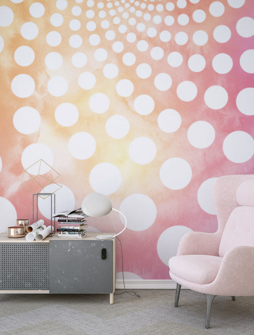 Wall Mural Fibonacci Sunset 250x250cm Komar FLX5 067 Interior | Yourdecoration.co.uk