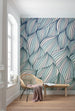 Wall Mural Gentle Waves 250x250cm Komar FLX5 047 Interior | Yourdecoration.co.uk