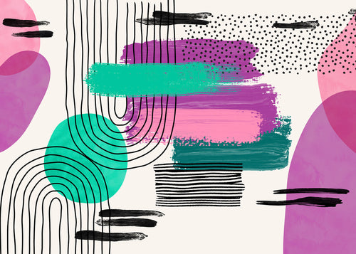 Wall Mural La Boum 350x250cm FLX7 013 | Yourdecoration.co.uk