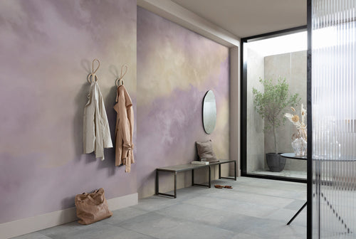 Wall Mural Lavender clouds 350x250cm FLX7 009 Interior | Yourdecoration.co.uk