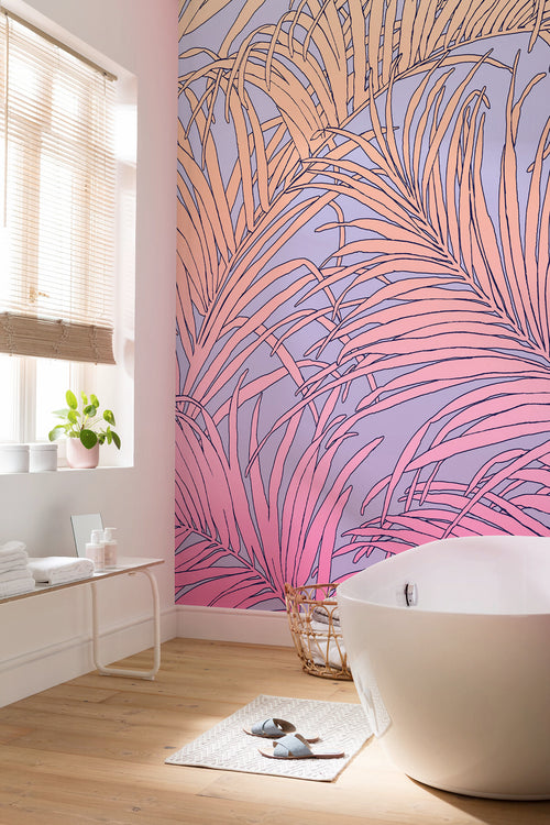 Wall Mural Palm Foglie 200x250cm Komar FLX4 057 Interior | Yourdecoration.co.uk