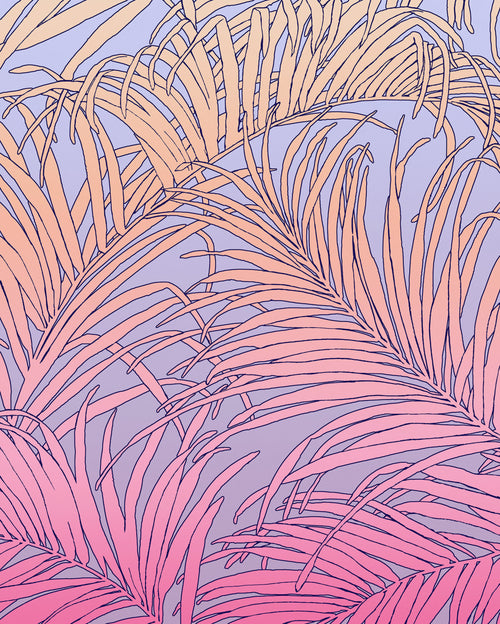 Wall Mural Palm Foglie 200x250cm Komar FLX4 057 | Yourdecoration.co.uk