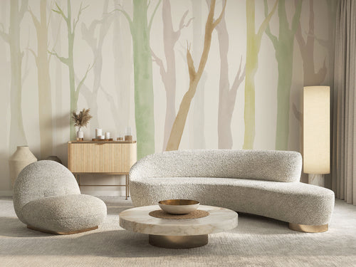 Wall Mural Shadow Woods 350x250cm FLX7 008 Interior | Yourdecoration.co.uk