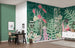 Wall Mural The Flower Duet 400x250cm FLX8 003 Interior | Yourdecoration.co.uk