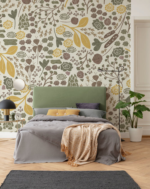 Wall Mural Wild Fields 250x250cm Komar FLX5 048 Interior | Yourdecoration.co.uk