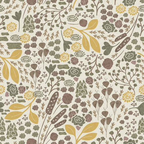 Wall Mural Wild Fields 250x250cm Komar FLX5 048 | Yourdecoration.co.uk