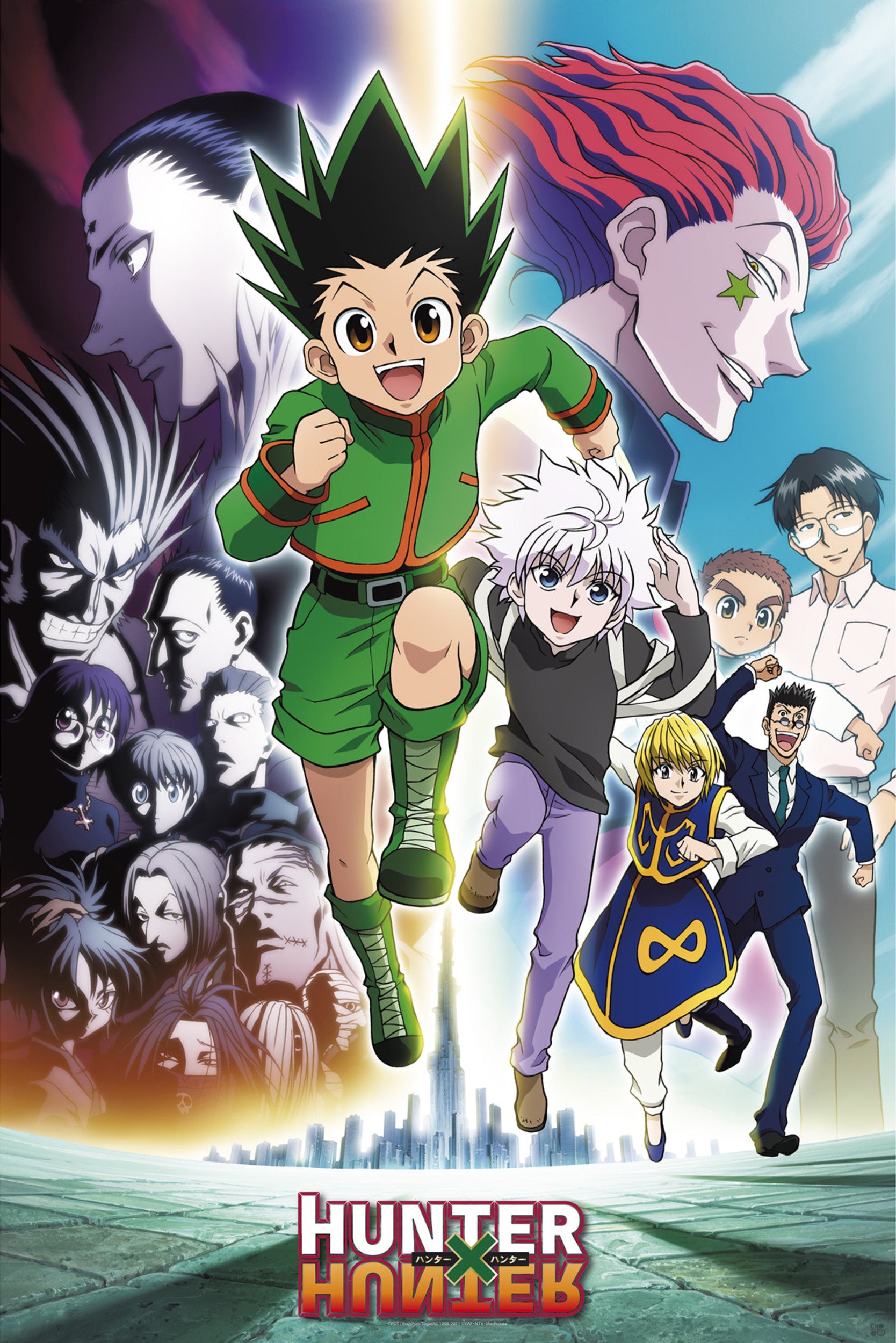 HUNTER HUNTER ポスター Poster Hunter x Hunter Phantom Troupe 61x91,5cm