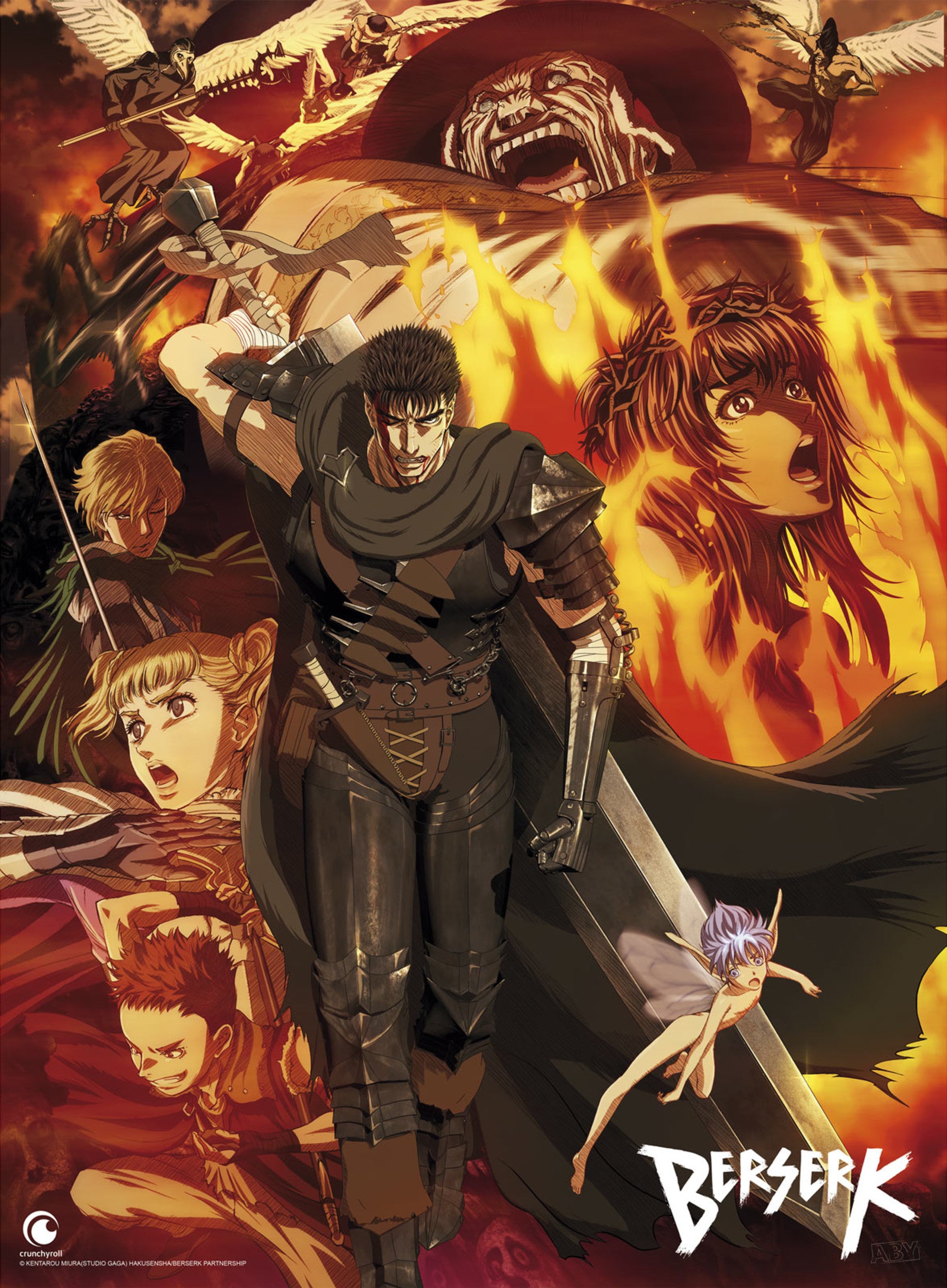 Poster Berserk Group 38x52cm