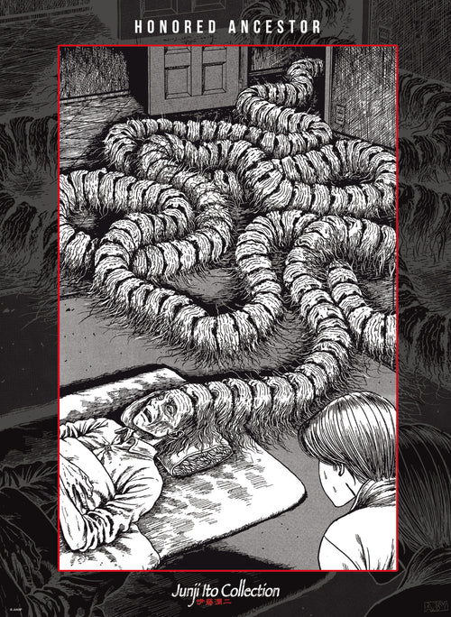 Junji Ito Honored Ancestor Poster 38X52cm | Yourdecoration.co.uk