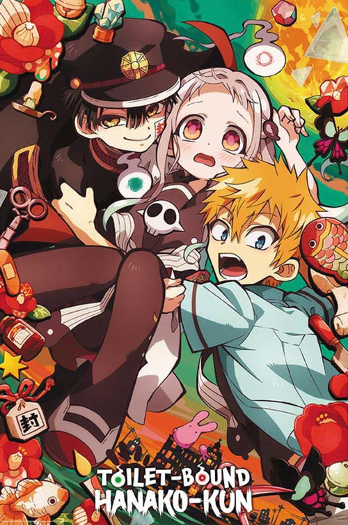 ABYstyle Toilet-Bound Hanako-Kun Kamome Academy Poster 61x91,5cm | Yourdecoration.co.uk