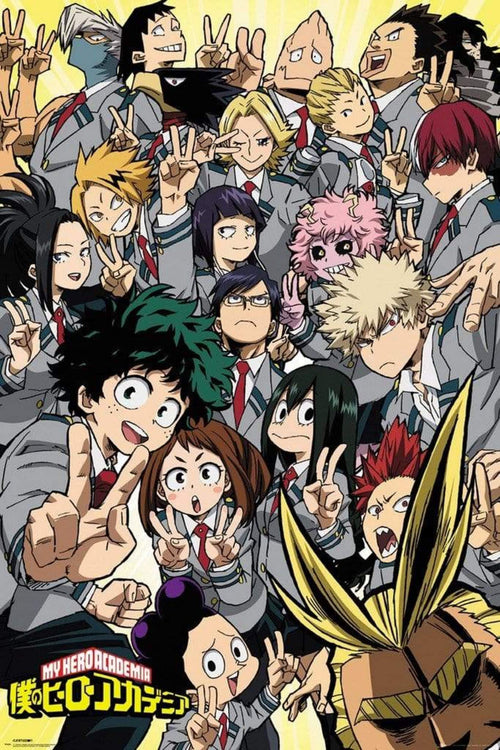 GBeye My Hero Academia School Compilation Poster 61x91,5cm | Yourdecoration.co.uk