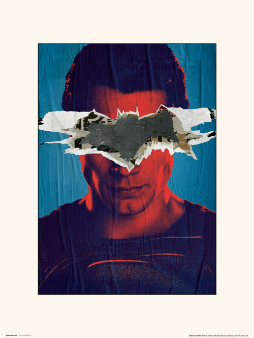 Grupo Erik Dc Batman V Superman Superman Art Print 30x40cm | Yourdecoration.co.uk
