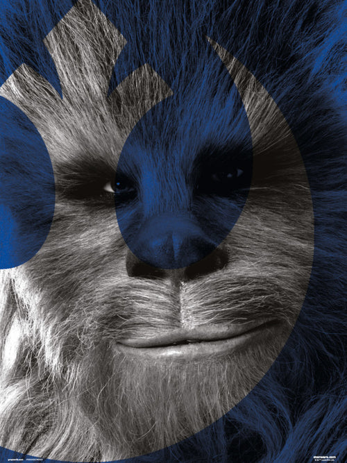 Grupo Erik Star Wars Episode Ix Chewbacca Art Print 30x40cm | Yourdecoration.co.uk