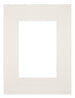 Passe-Partout Photo Frame Size 18x24 cm - Photo Size 10x15 cm - Light Gray