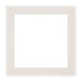 Passe-Partout Photo Frame Size 20x20 cm - Photo Size 15x15 cm - Light Gray