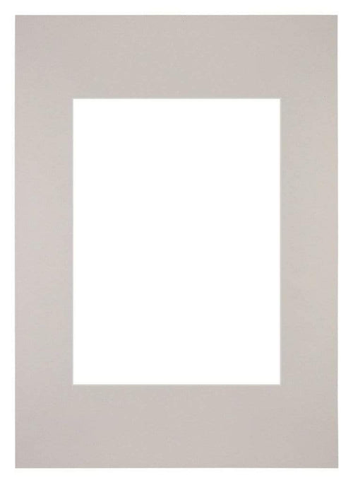 Passe-Partout Photo Frame Size 20x28 cm - Photo Size 13x18 cm - Gray Granite