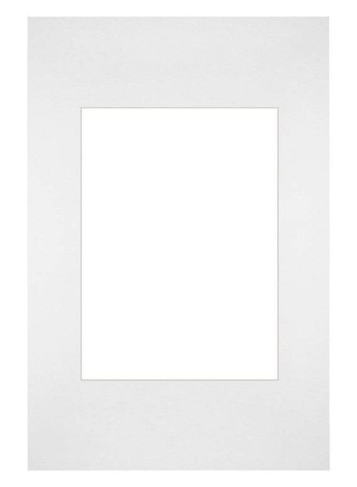 Passe-Partout Photo Frame Size 20x30 cm - Photo Size 13x18 cm - White