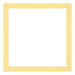 Passe-Partout Photo Frame Size 25x25 cm - Photo Size 20x20 cm - Yellow