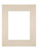 Passe-Partout Photo Frame Size 28x35 cm - Photo Size 18x24 cm - Tinted