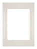 Passe-Partout Photo Frame Size 29,7x42 cm A3 - Photo Size 21x29,7 cm - Light Gray