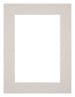 Passe-Partout Photo Frame Size 45x60 cm - Photo Size 35x50 cm - Gray Granite