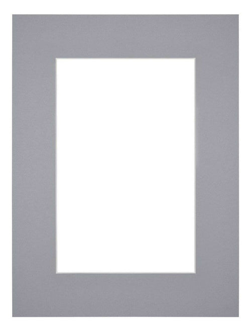 Passe-Partout Photo Frame Size 45x60 cm - Photo Size 30x45 cm - Gray