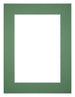 Passe-Partout Photo Frame Size 75x98 cm - Photo Size 60x85 cm - Green Forest
