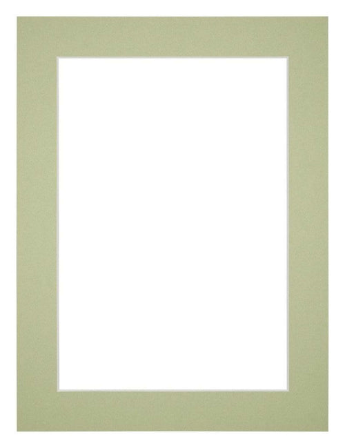 Passe-Partout Photo Frame Size 46x61 cm - Photo Size 40x50 cm - Mint green