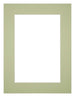 Passe-Partout Photo Frame Size 68x98 cm - Photo Size 60x90 cm - Mint green