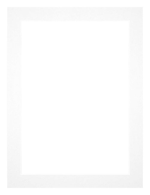 Passe-Partout Photo Frame Size 60x80 cm - Photo Size 55x75 cm - White