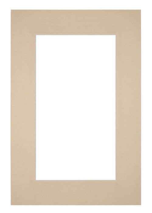 Passe-Partout Photo Frame Size 62x93 cm - Photo Size 50x80 cm - Beige