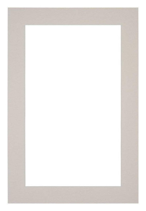 Passe-Partout Photo Frame Size 62x93 cm - Photo Size 55x85 cm - Gray Granite