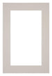 Passe-Partout Photo Frame Size 62x93 cm - Photo Size 50x70 cm - Gray Granite
