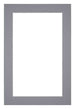 Passe-Partout Photo Frame Size 62x93 cm - Photo Size 55x85 cm - Gray