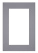 Passe-Partout Photo Frame Size 62x93 cm - Photo Size 50x80 cm - Gray